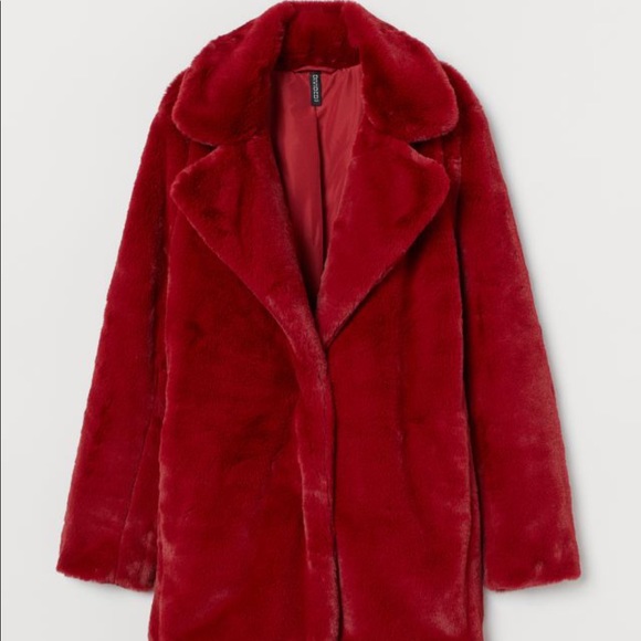 H&M Jackets & Blazers - H&M Faux Fur Teddy Coat